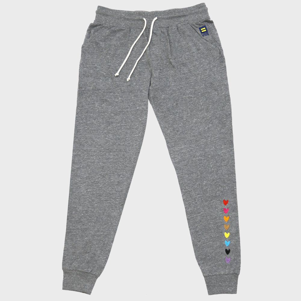 Love is Love Embroidered Sweatpants – Official Human Rights