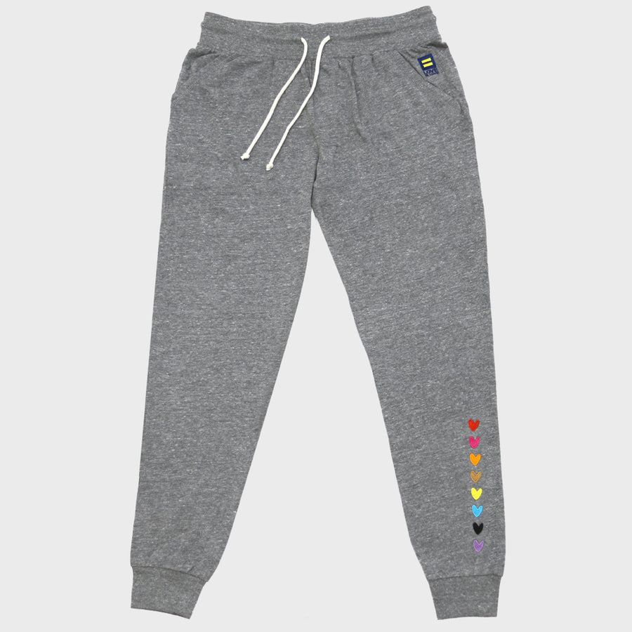 Image 1 of Love is Love Embroidered Sweatpants