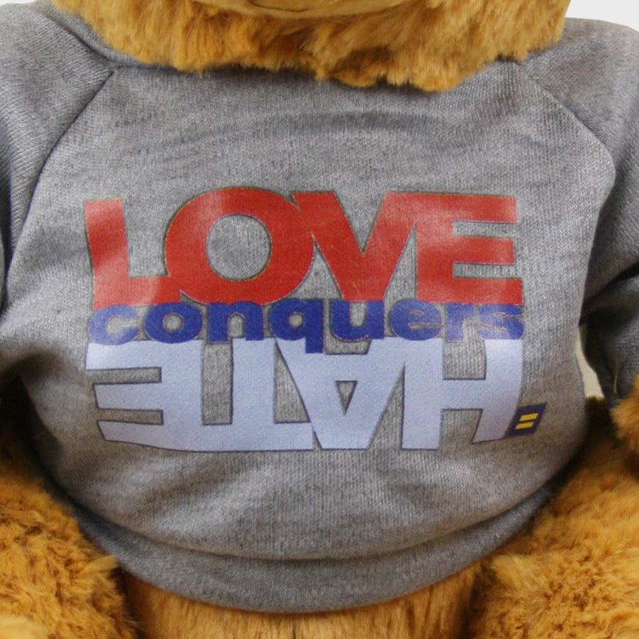 Image 2 of Love Conquers Hate® Bear