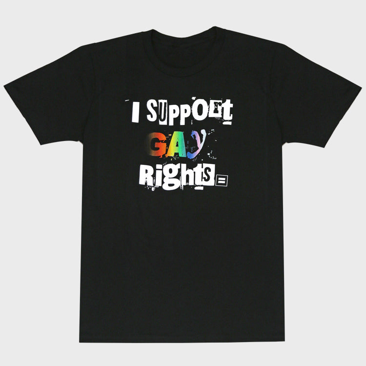 Image 1 of I Support Gay Rights T-Shirt