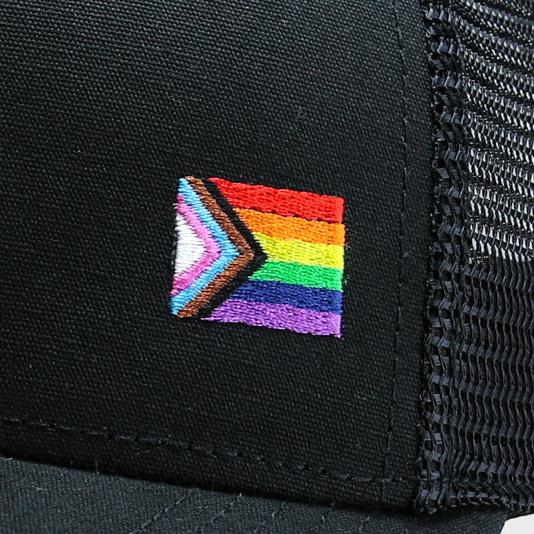 Image 2 of Progress Rainbow Flag Structured Cap
