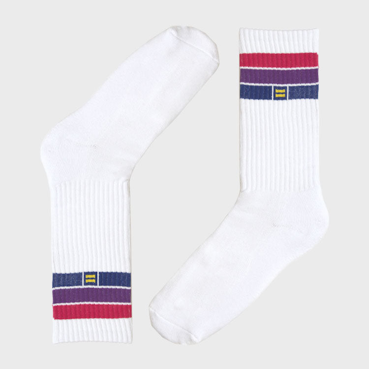 Image 1 of Bi Pride Crew Socks