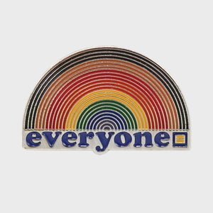Thumbnail 1 of Everyone Rainbow Pride Lapel Pin