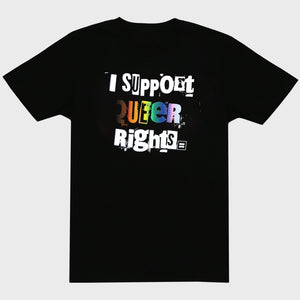 Thumbnail 1 of I Support Queer Rights T-Shirt