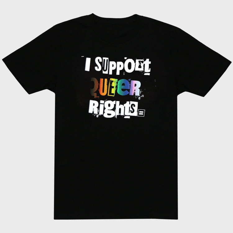 Image 1 of I Support Queer Rights T-Shirt
