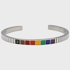 Thumbnail 1 of More Color More Pride Rainbow Cuff Bracelet