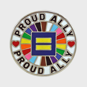 Thumbnail 1 of Proud Ally Lapel Pin