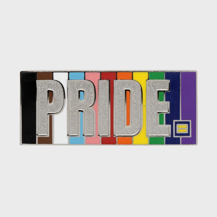 Image 1 of Progress Rainbow Pride Lapel Pin