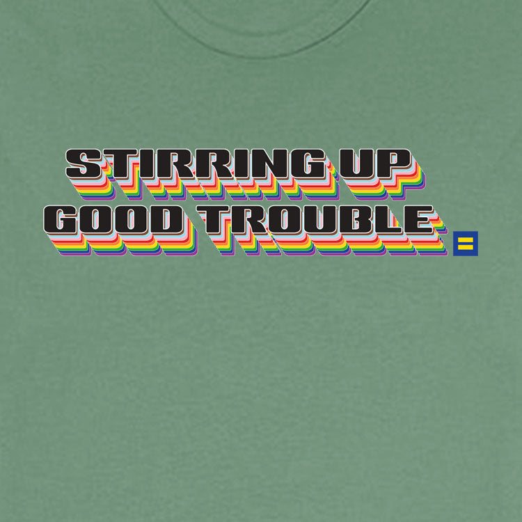 Image 2 of Stirring Up Good Trouble T-Shirt