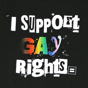 Thumbnail 2 of I Support Gay Rights T-Shirt