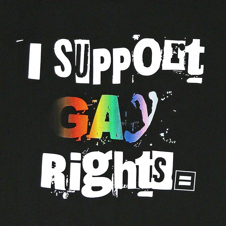 Image 2 of I Support Gay Rights T-Shirt