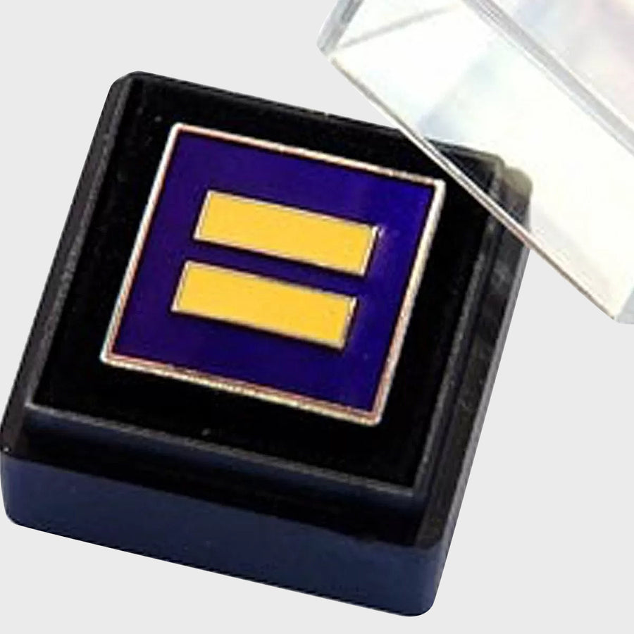 Image 2 of Equality Cloisonne Lapel Pin