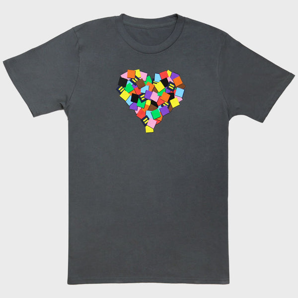 Picture of Progress Rainbow Heart T-Shirt