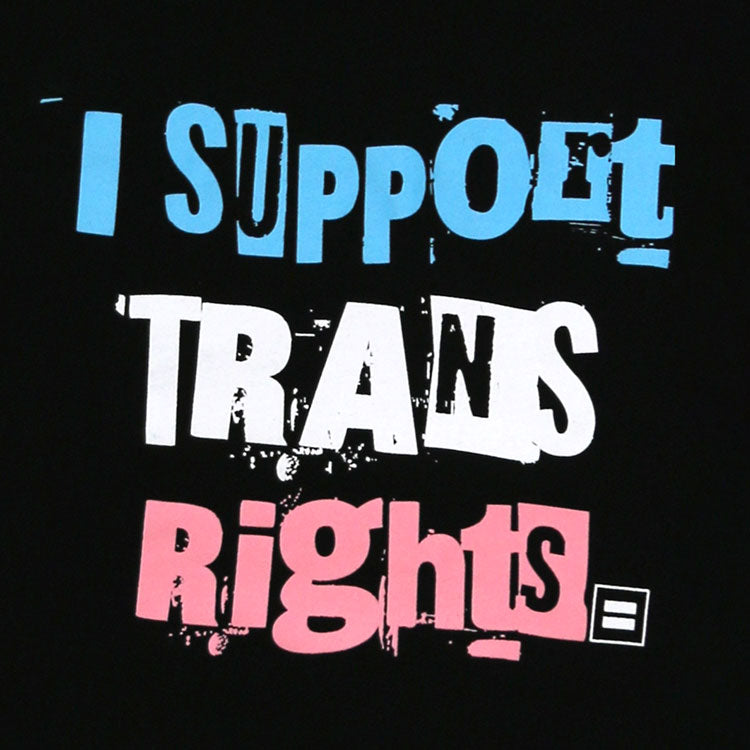 Image 2 of I Support Trans Rights T-Shirt