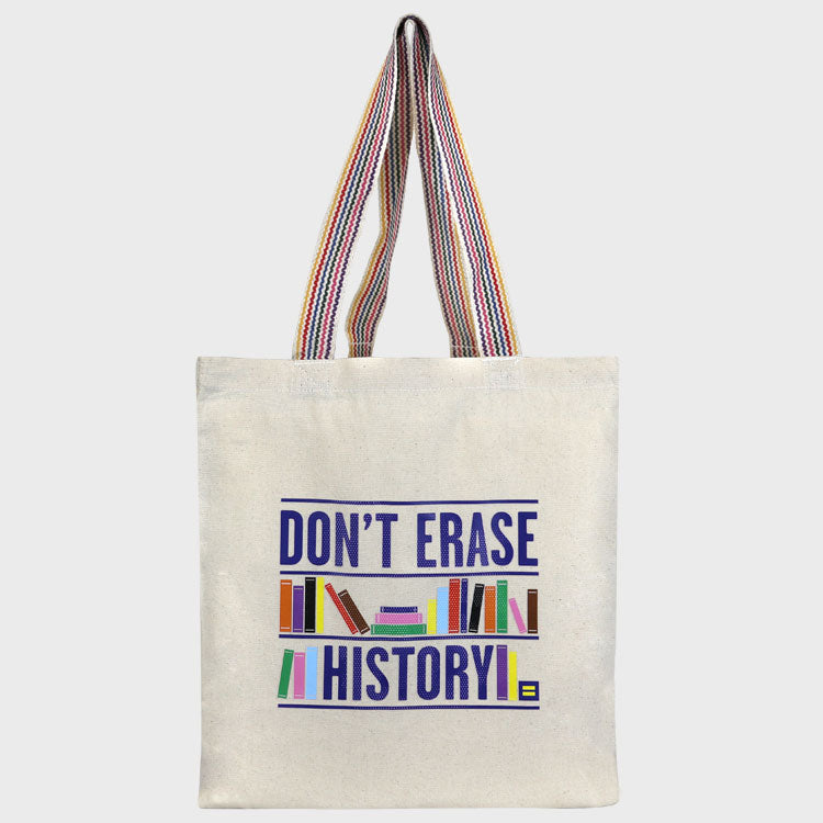 Image 1 of Don't Erase History Tote Bag