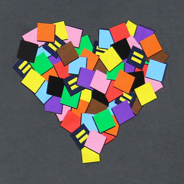 Alternate Picture of Progress Rainbow Heart T-Shirt
