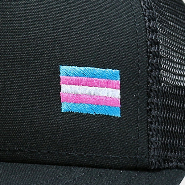 Alternate Picture of Trans Flag Structured Cap