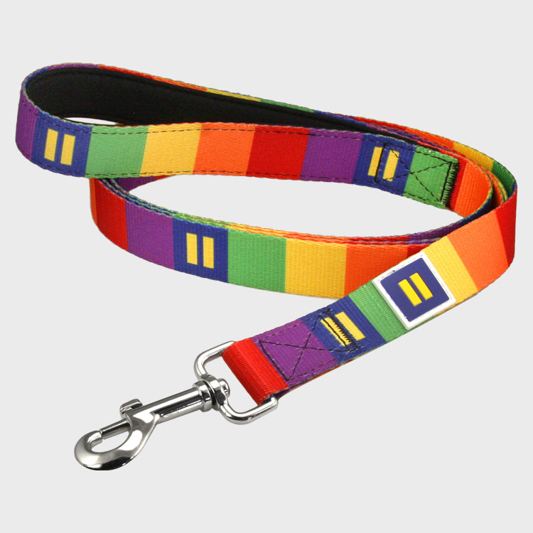 Image 1 of Rainbow Pride Dog Leash