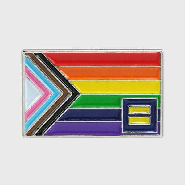 Picture of Progress Rainbow Flag Lapel Pin