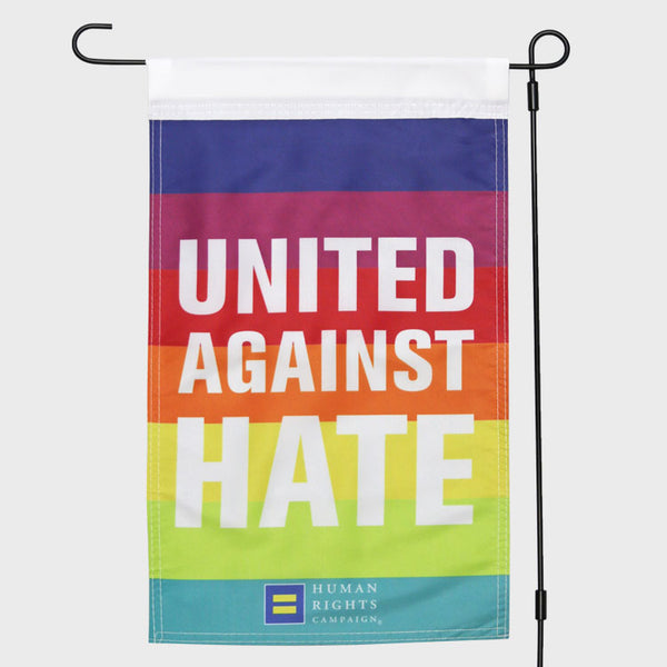 Picture of United Against Hate Garden Flag