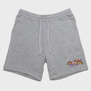 Thumbnail 1 of LGBTQ+ Rainbows Sweat Shorts
