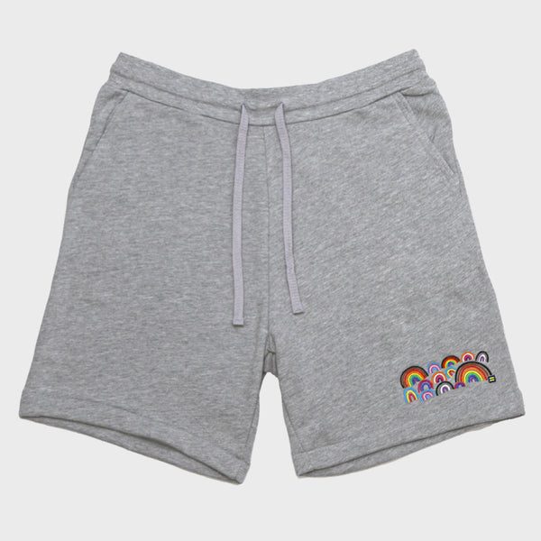 Picture of LGBTQ+ Rainbows Sweat Shorts