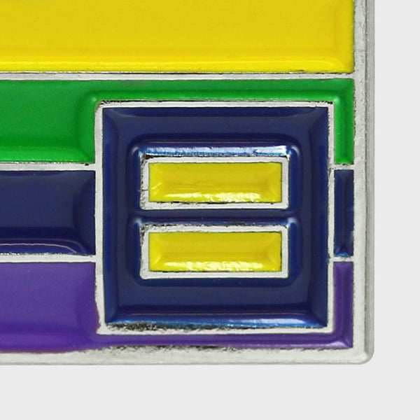 Alternate Picture of Progress Rainbow Flag Lapel Pin