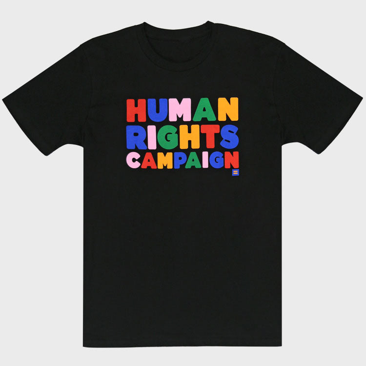 Image 1 of Human Rights Campaign Colorblock T-Shirt
