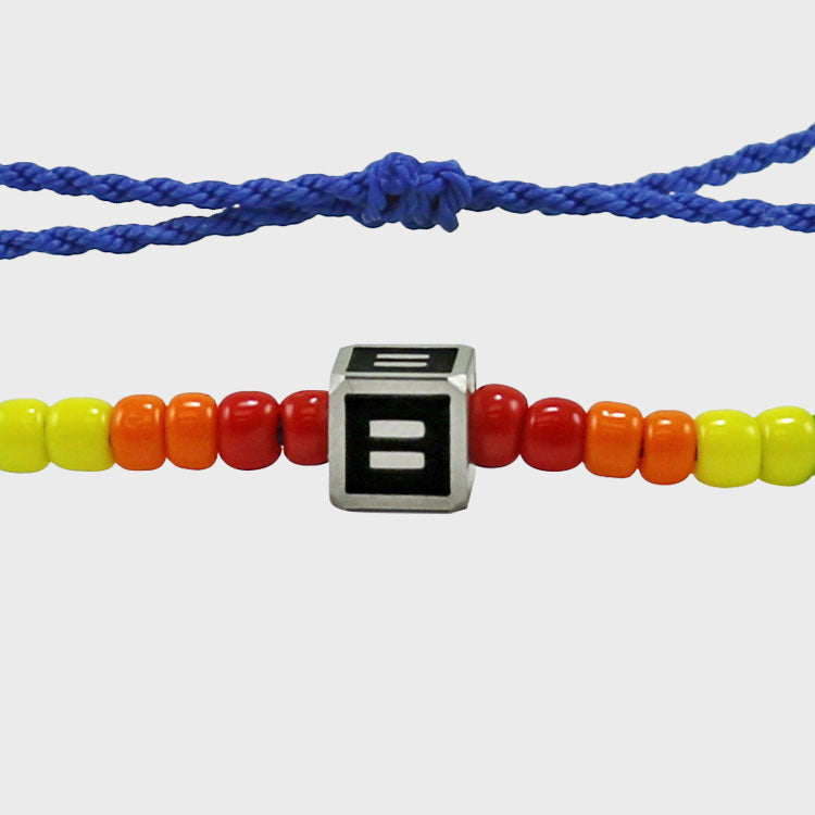 Image 2 of Rainbow Seed Bead Wristband