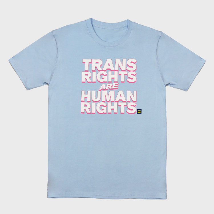 Image 1 of Trans Rights Are Human Rights T-Shirt