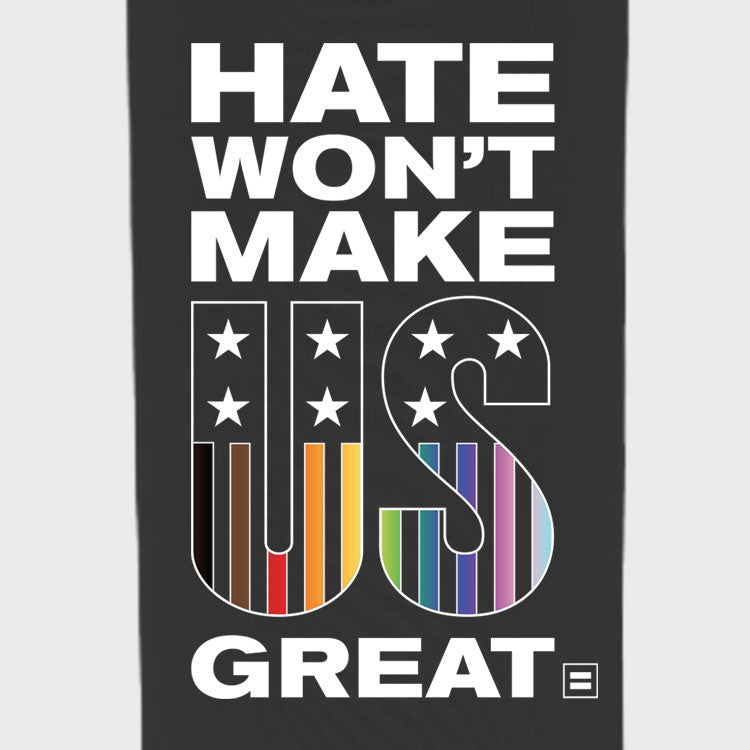 Image 2 of Hate Won't Make Us Great Slim Koozie