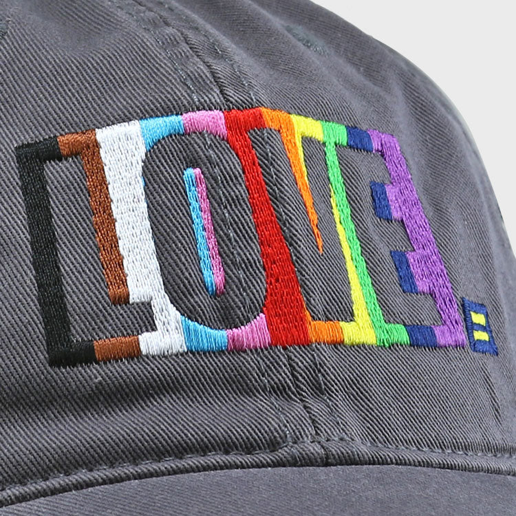Image 2 of Love Progress Rainbow Cap