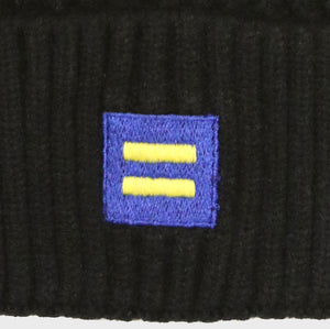 Thumbnail 2 of Embroidered Logo Pom Pom Beanie