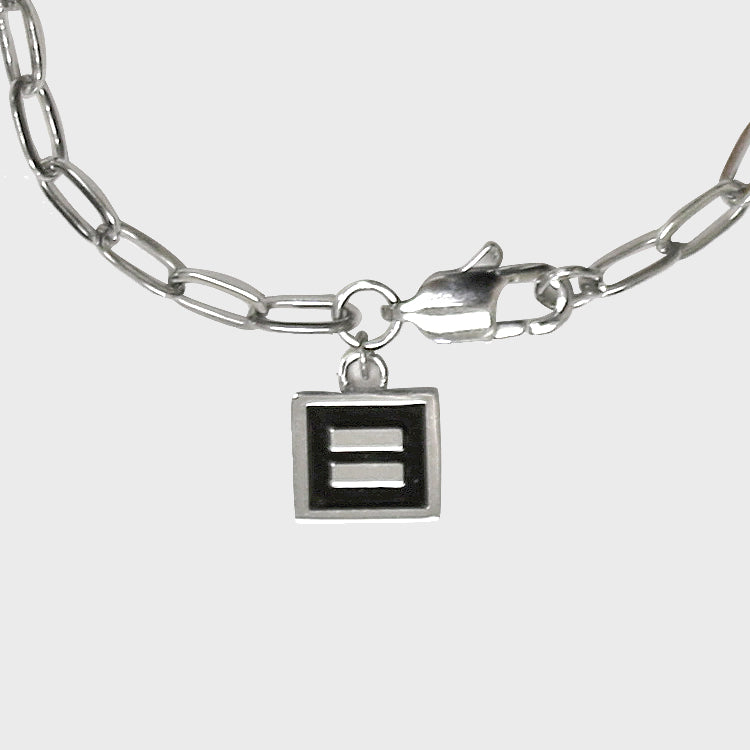 Image 2 of HRC Logo Paperclip Bracelet