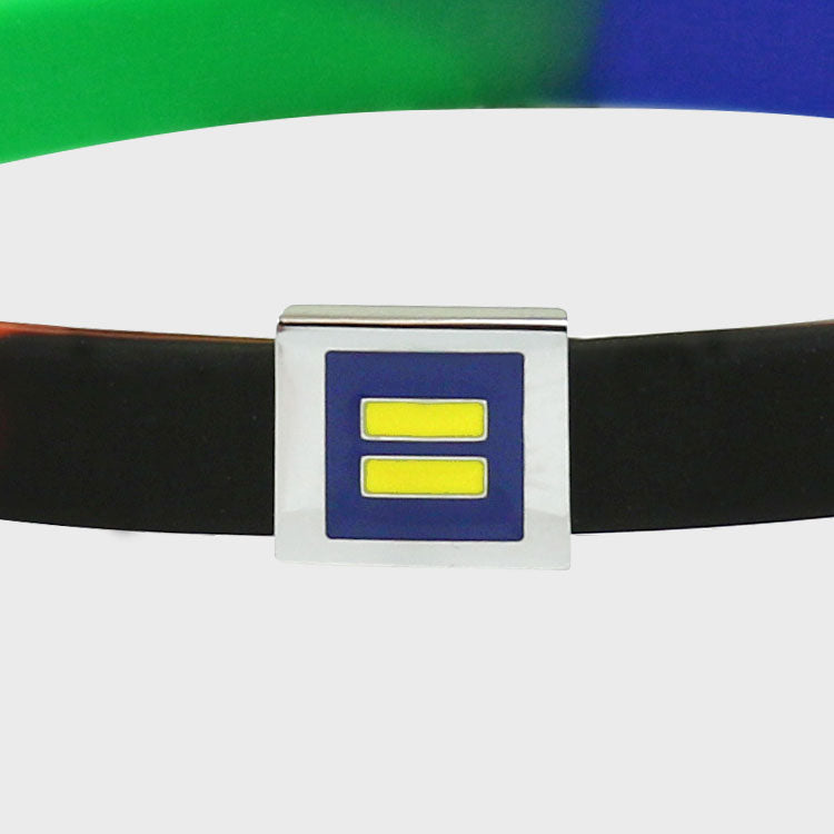 Image 2 of Progress Rainbow Wristband