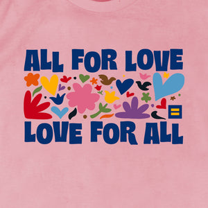 Thumbnail 2 of All for Love, Love for All T-Shirt