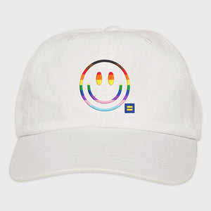 Thumbnail 1 of Rainbow Smiley Embroidered Cap