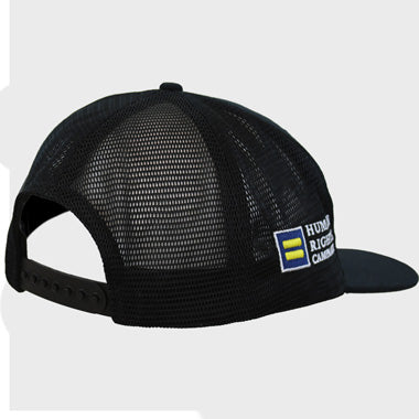 Image 2 of These Colors Don't Run Rainbow Eagle Trucker Cap