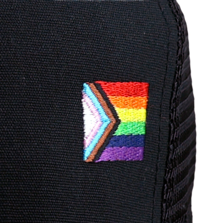 Image 3 of Progress Rainbow Flag Structured Cap