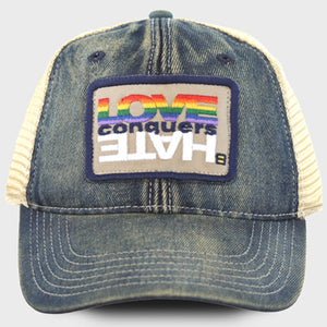 Thumbnail 1 of Rainbow Love Conquers Hate® Cap