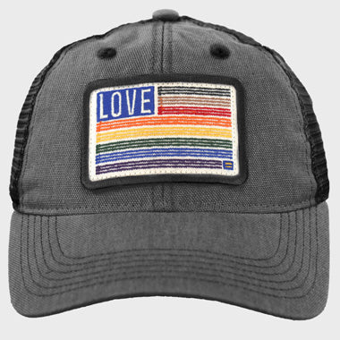 Image 1 of Love Rainbow Flag Hat