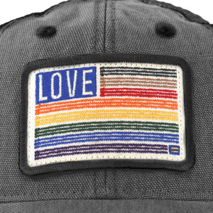 Thumbnail 3 of Love Rainbow Flag Hat