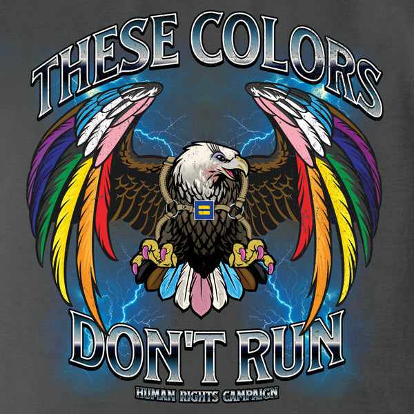 Alternate Picture of These Colors Don't Run Lightning T-Shirt