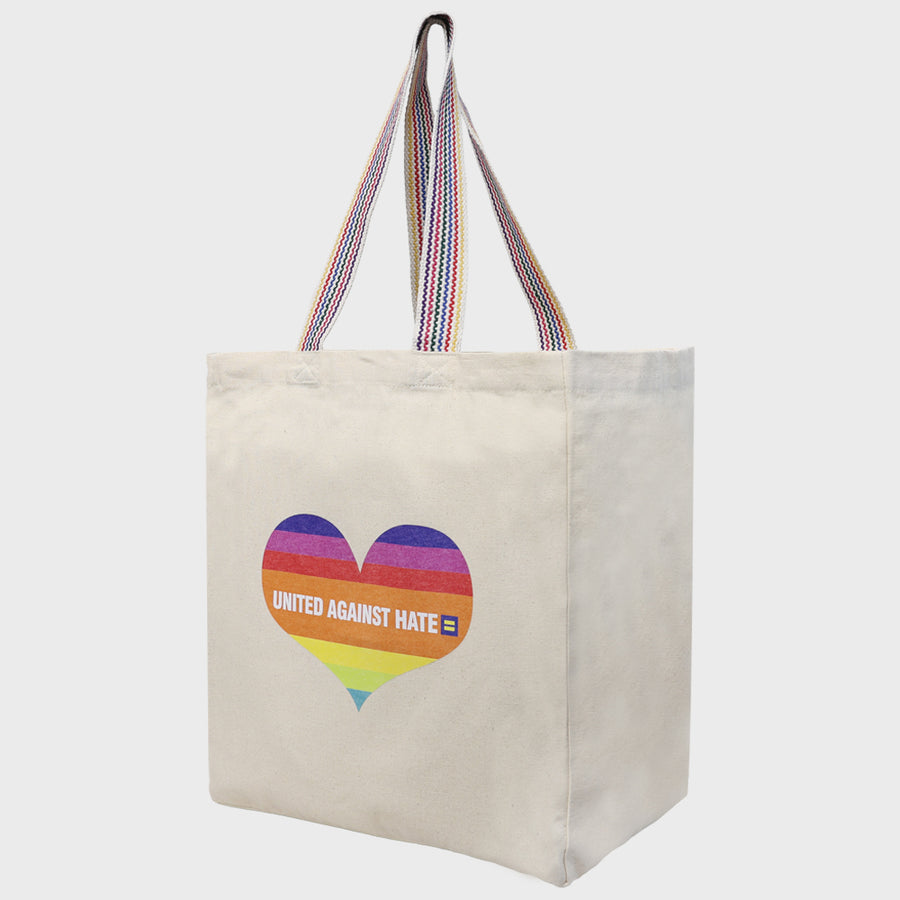 Image 2 of United Against Hate Tote Bag