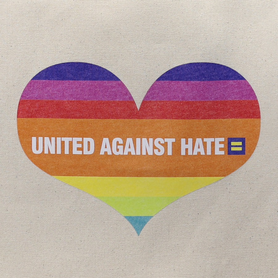Image 3 of United Against Hate Tote Bag
