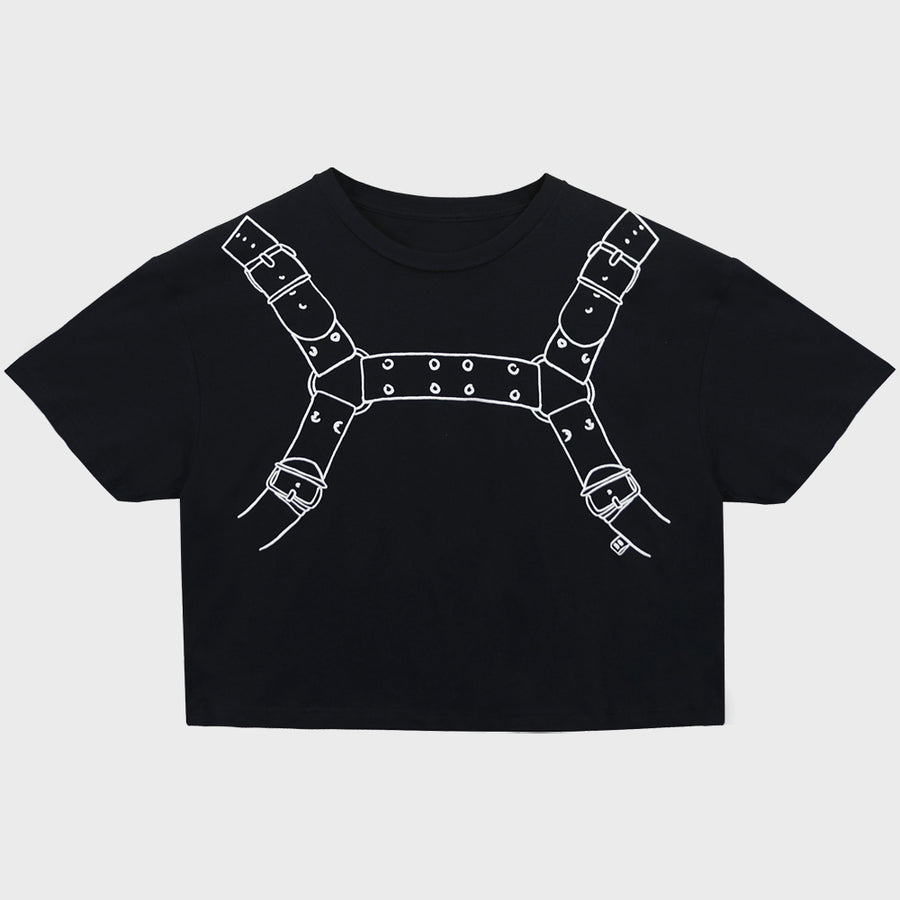 Image 1 of Harness Cropped T-Shirt