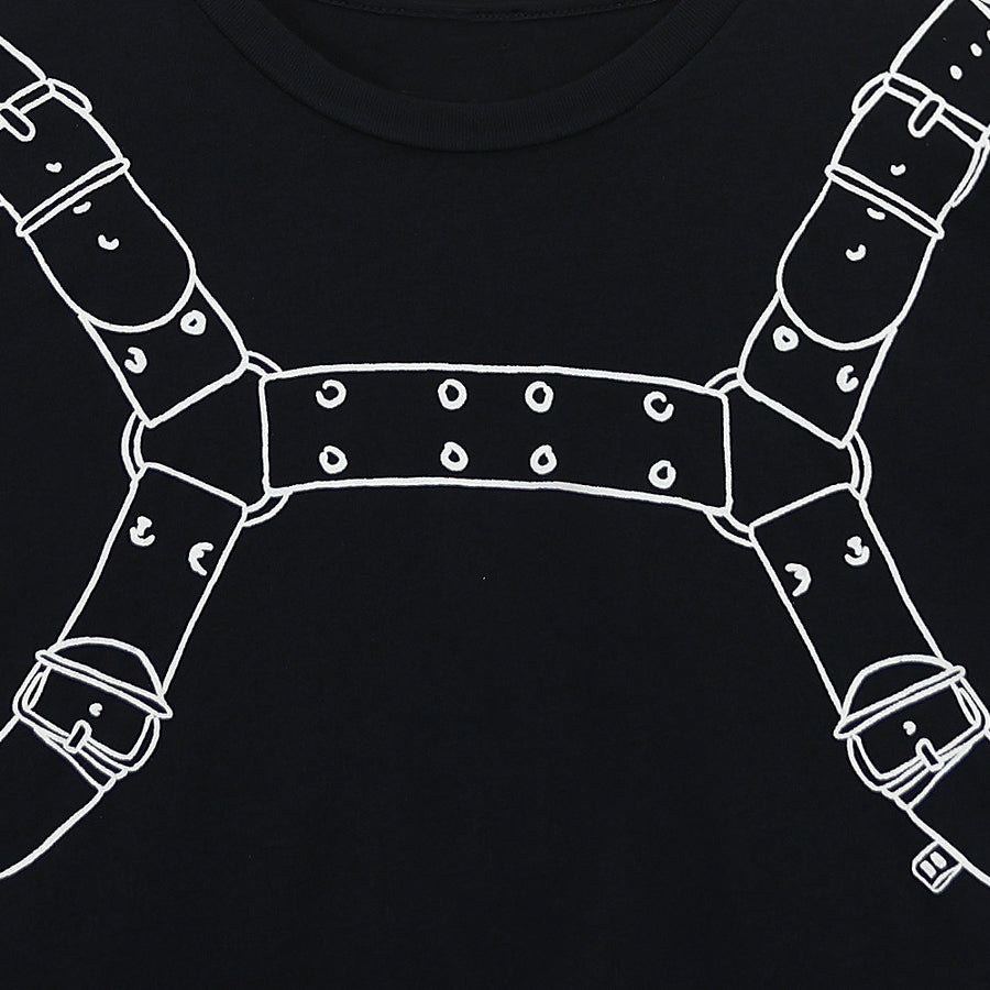 Image 2 of Harness Cropped T-Shirt