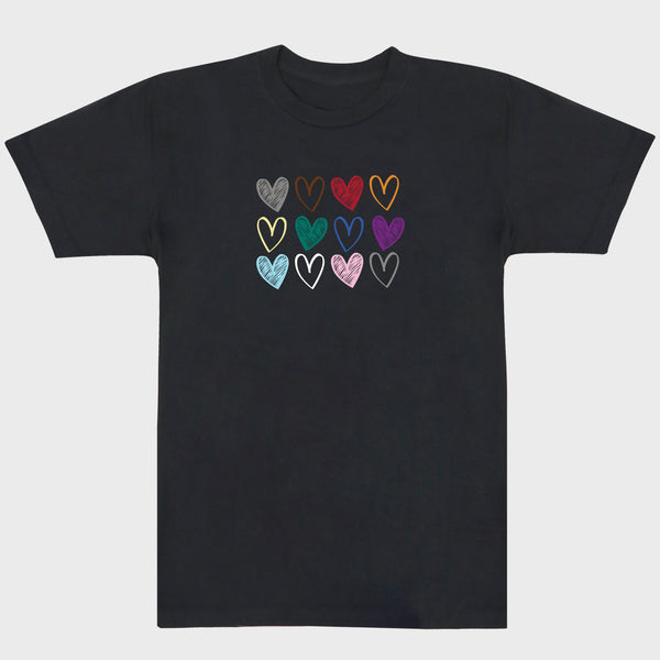 Picture of Rainbow Hearts T-Shirt
