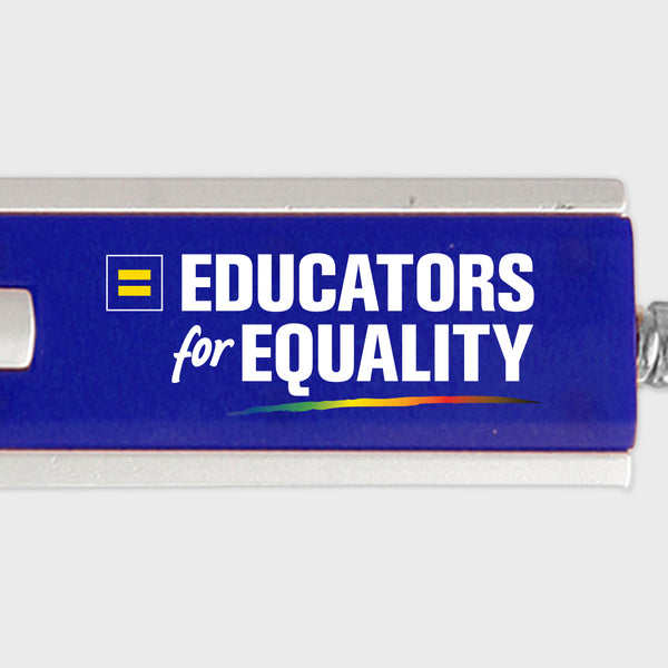 Alternate Picture of Educators for Equality Key Chain