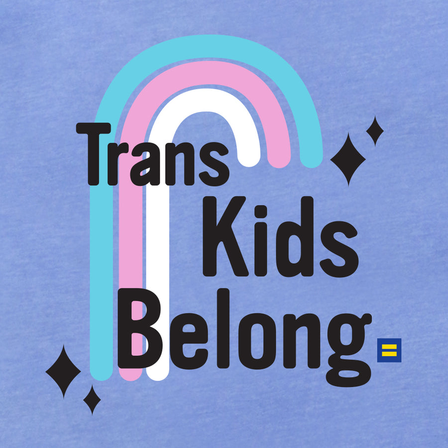Image 2 of Trans Kids Belong T-shirt